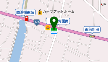 ファミリーマート 一色前新田店の地図画像