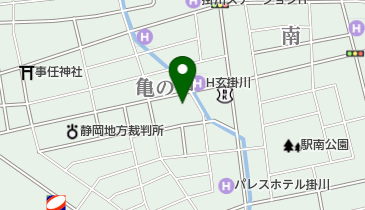 ファミリーマート 掛川駅南店の地図画像