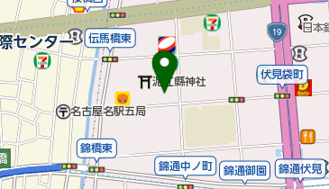 ファミリーマート 伏見駅前店の地図画像