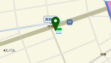 ファミリーマート 緑寅新田店の地図画像