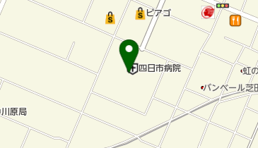 ファミリーマート 市立四日市病院店の地図画像