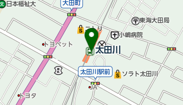 ファミリーマート 太田川駅店の地図画像