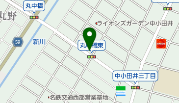 ファミリーマート 中小田井三丁目店の地図画像