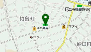 ファミリーマート 粕畠三丁目店の地図画像