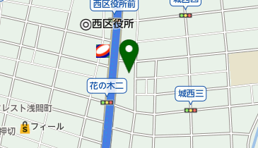 ファミリーマート 城西三丁目店の地図画像