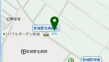 ファミリーマート 安城更生病院前店の地図画像