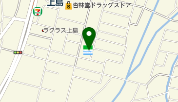 ファミリーマート 浜松上島東店の地図画像