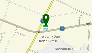 ファミリーマート 湖西なか店の地図画像