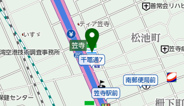 ファミリーマート ちかま通店の地図画像