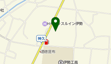 ファミリーマート 伊勢神久店の地図画像