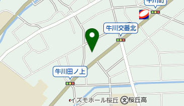 ファミリーマート 豊橋牛川通二丁目店の地図画像