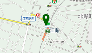 ファミリーマート 江南駅店の地図画像