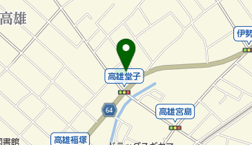 ファミリーマート 扶桑高雄店の地図画像