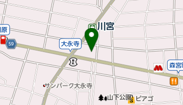 ファミリーマート 守山森宮町店の地図画像