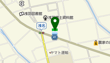ファミリーマート 袋井浅名店の地図画像