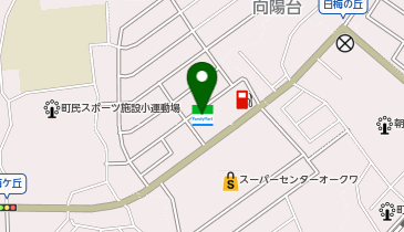 ファミリーマート あさひ向陽台店の地図画像