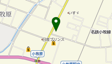 ファミリーマート 小牧原新田店の地図画像