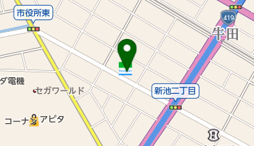 ファミリーマート 知立新池店の地図画像