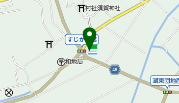 ファミリーマート 浜松和地町西店の地図画像