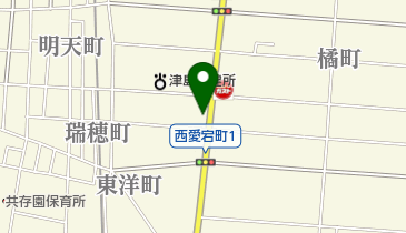 ファミリーマート 津島橘町店の地図画像