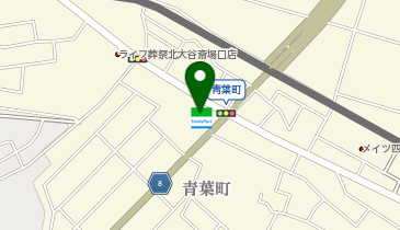 ファミリーマート 四日市青葉町店の地図画像