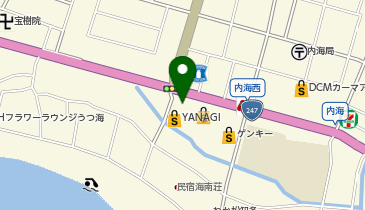 ファミリーマート 内海店の地図画像