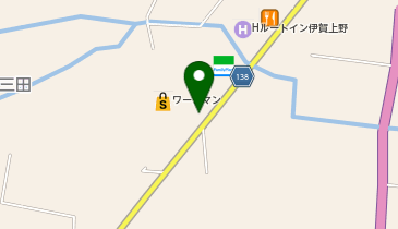 ファミリーマート 伊賀服部店の地図画像