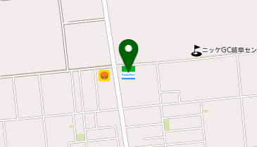 ファミリーマート うぬま朝日町店の地図画像