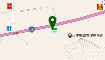 ファミリーマート 君津西店の地図画像