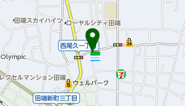 ファミリーマート 西尾久一丁目店の地図画像