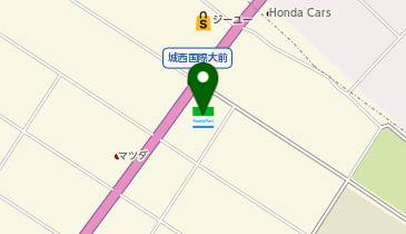 ファミリーマート 東金家之子店の地図画像