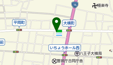 ファミリーマート 八王子北大通り店の地図画像