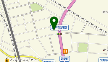 ファミリーマート 八王子北野町店の地図画像