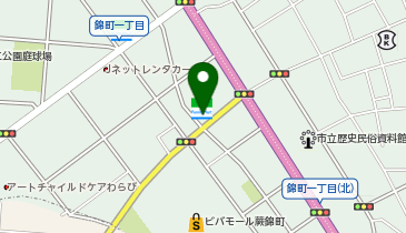 ファミリーマート 蕨錦町一丁目店の地図画像