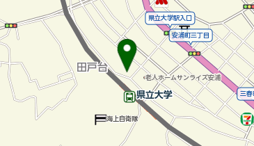 ファミリーマート 県立大学駅前店の地図画像
