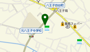 ファミリーマート 八王子大楽寺町店の地図画像