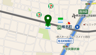 ファミリーマート 椎名町駅南口店の地図画像