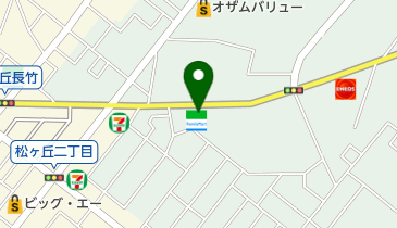 ファミリーマート 川越天沼新田店の地図画像