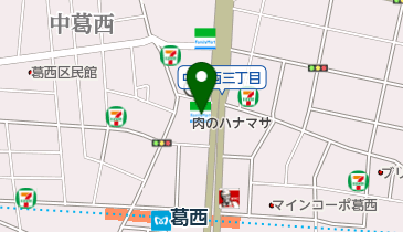 ファミリーマート 葛西駅北店の地図画像