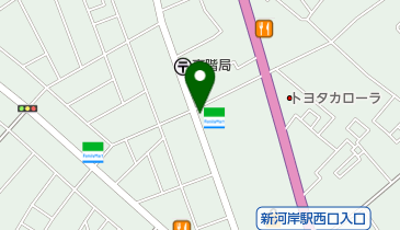 ファミリーマート 川越砂新田東店の地図画像