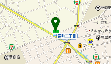 ファミリーマート 向原一丁目店の地図画像