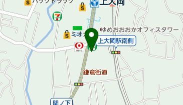 ファミリーマート 上大岡駅南店の地図画像