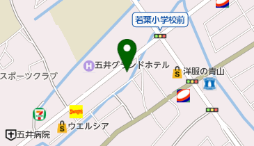 ファミリーマート 市原五井中央店の地図画像