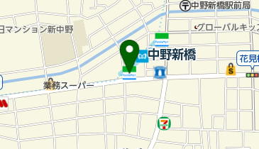 ファミリーマート 中野弥生町二丁目店の地図画像