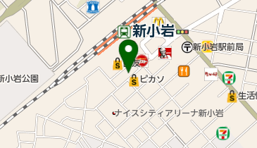 ファミリーマート 新小岩一丁目店の地図画像