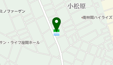 ファミリーマート 座間小松原店の地図画像