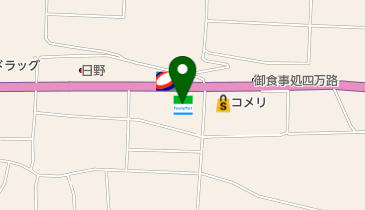 ファミリーマート 伊那上川手店の地図画像