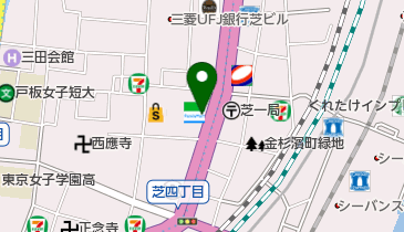 ファミリーマート 南山堂第一京浜芝店の地図画像