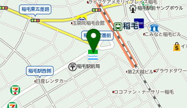 ファミリーマート 稲毛東三丁目店の地図画像