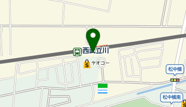 ファミリーマート 西武立川駅南口店の地図画像
